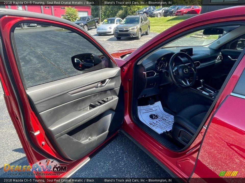 2018 Mazda CX-5 Touring Soul Red Crystal Metallic / Black Photo #9