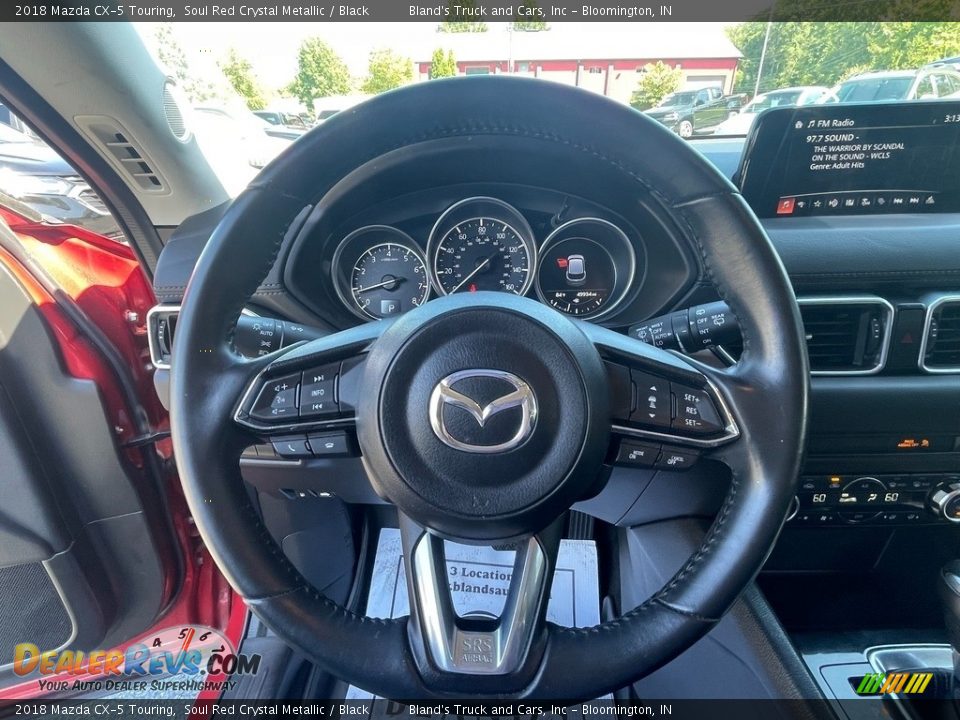 2018 Mazda CX-5 Touring Soul Red Crystal Metallic / Black Photo #21