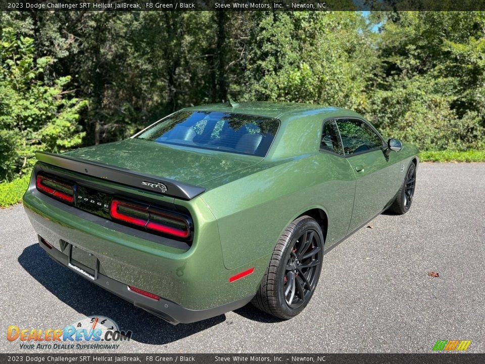 2023 Dodge Challenger SRT Hellcat JailBreak F8 Green / Black Photo #6