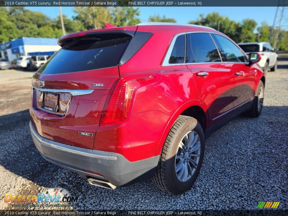 Red Horizon Tintcoat 2019 Cadillac XT5 Luxury Photo #3