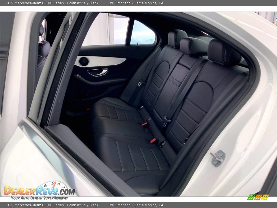 2019 Mercedes-Benz C 300 Sedan Polar White / Black Photo #20