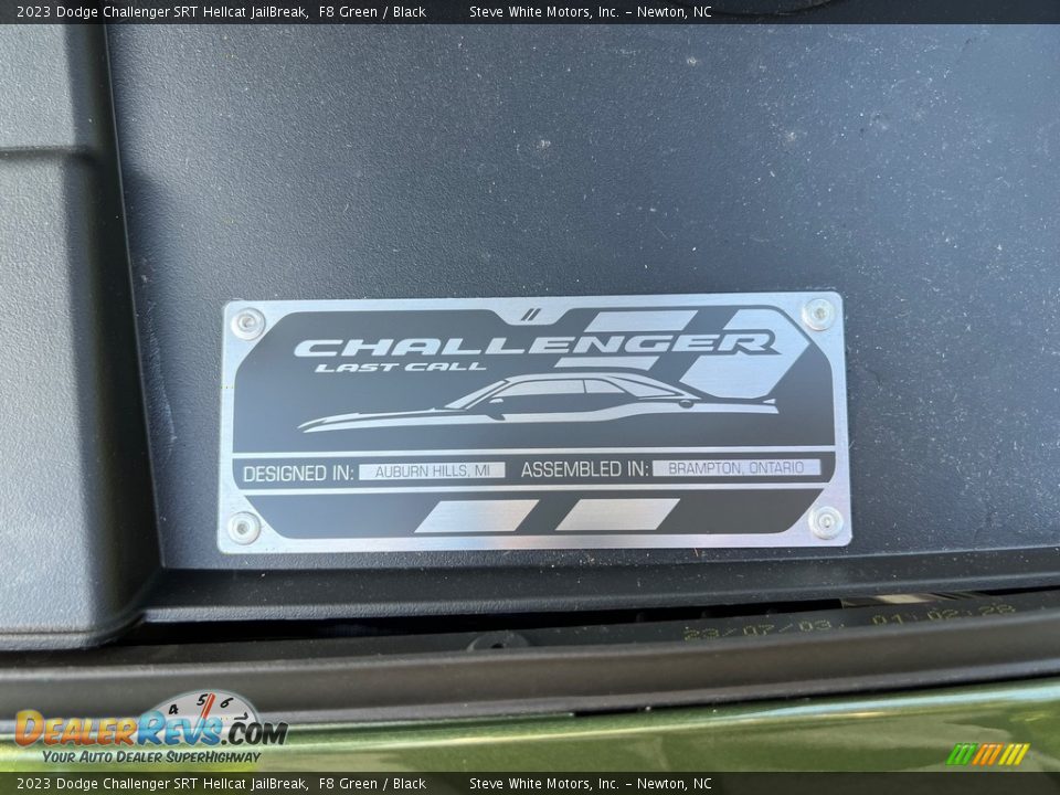 2023 Dodge Challenger SRT Hellcat JailBreak Logo Photo #14