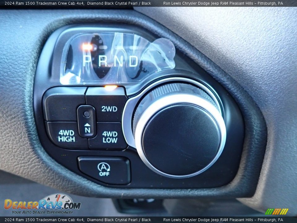 Controls of 2024 Ram 1500 Tradesman Crew Cab 4x4 Photo #17