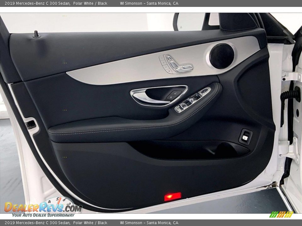2019 Mercedes-Benz C 300 Sedan Polar White / Black Photo #26