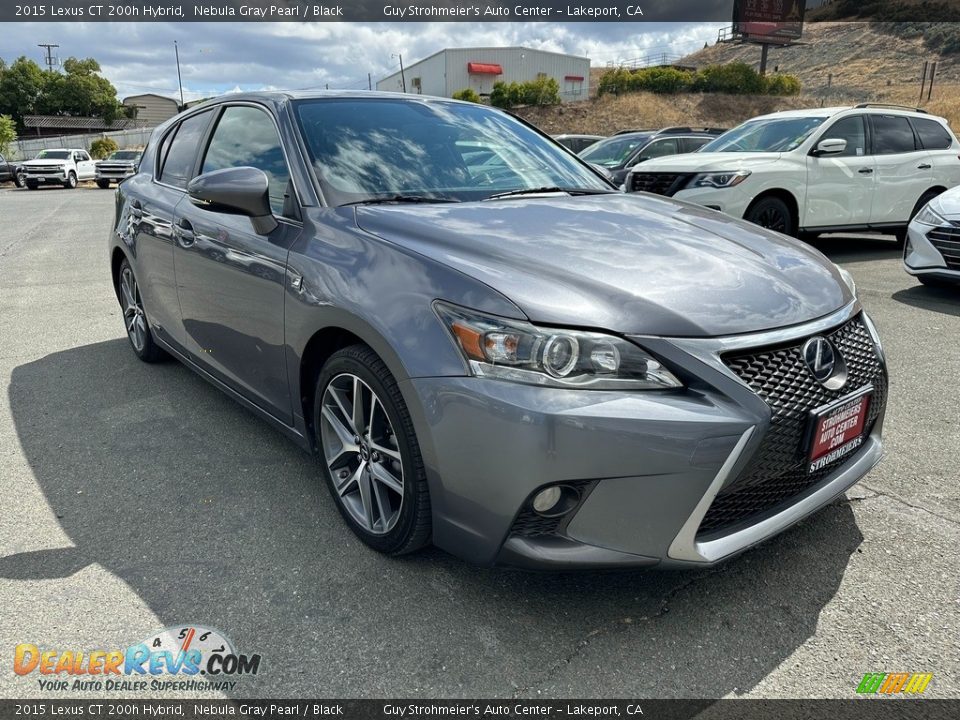 2015 Lexus CT 200h Hybrid Nebula Gray Pearl / Black Photo #1