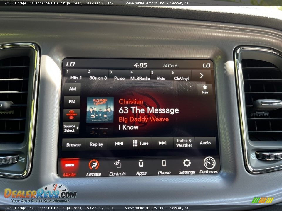 Audio System of 2023 Dodge Challenger SRT Hellcat JailBreak Photo #24