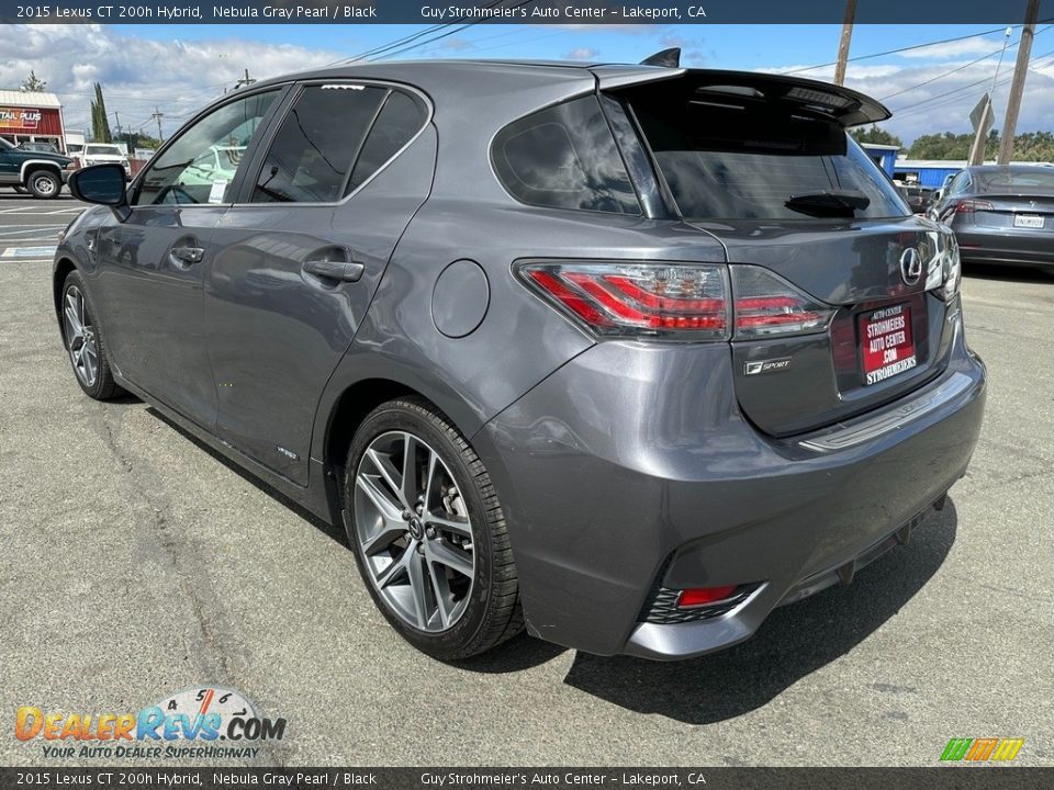 2015 Lexus CT 200h Hybrid Nebula Gray Pearl / Black Photo #4