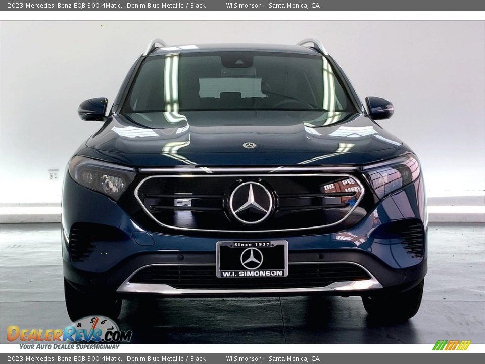 2023 Mercedes-Benz EQB 300 4Matic Denim Blue Metallic / Black Photo #2