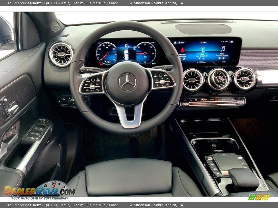 2023 Mercedes-Benz EQB 300 4Matic Denim Blue Metallic / Black Photo #4