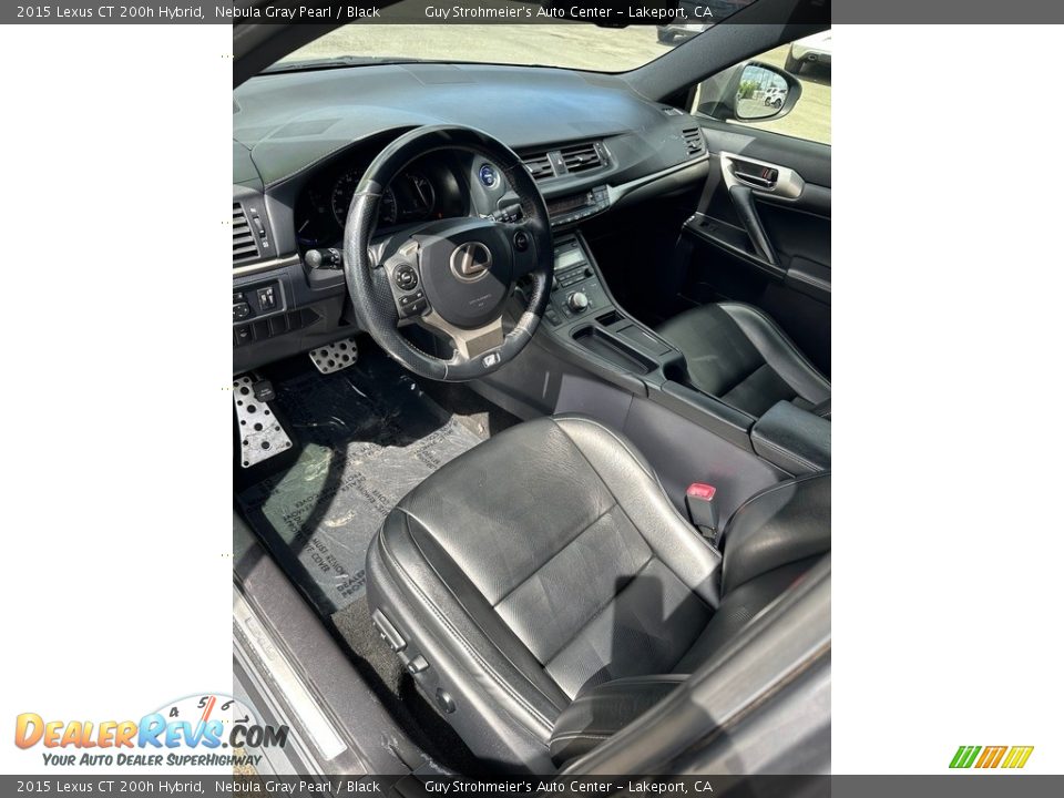 Front Seat of 2015 Lexus CT 200h Hybrid Photo #11