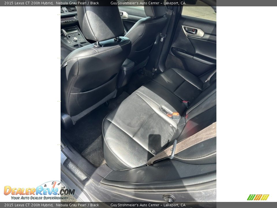 2015 Lexus CT 200h Hybrid Nebula Gray Pearl / Black Photo #13