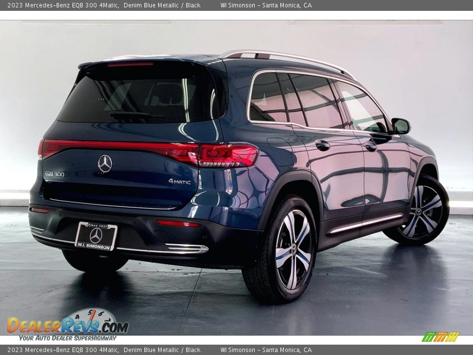2023 Mercedes-Benz EQB 300 4Matic Denim Blue Metallic / Black Photo #13