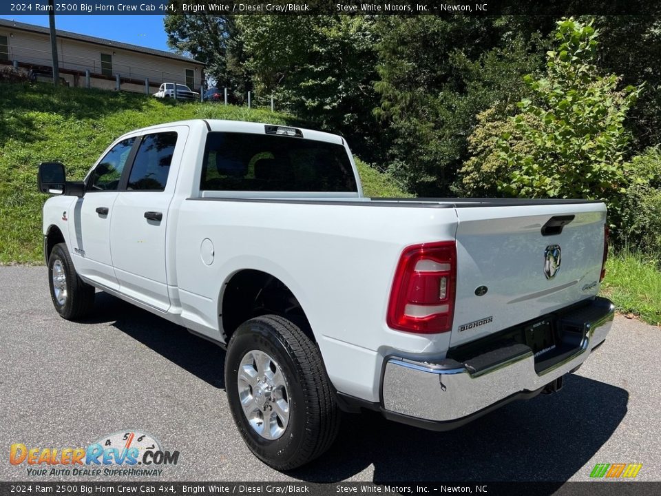 2024 Ram 2500 Big Horn Crew Cab 4x4 Bright White / Diesel Gray/Black Photo #9