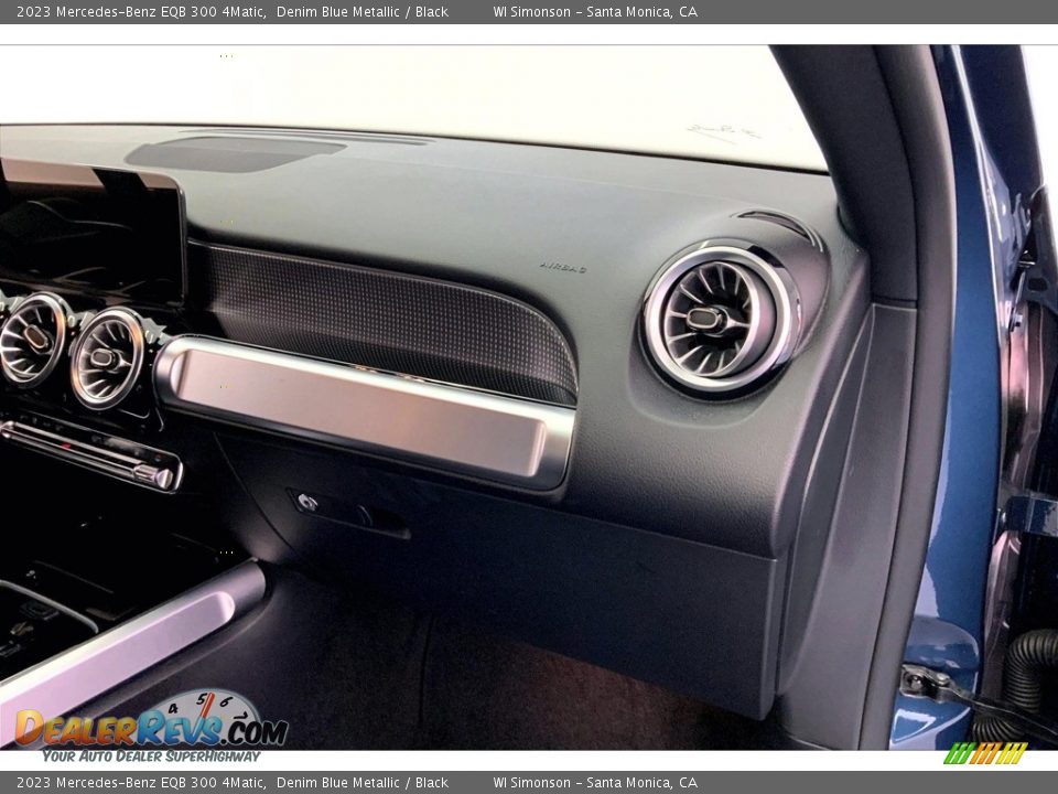 2023 Mercedes-Benz EQB 300 4Matic Denim Blue Metallic / Black Photo #16
