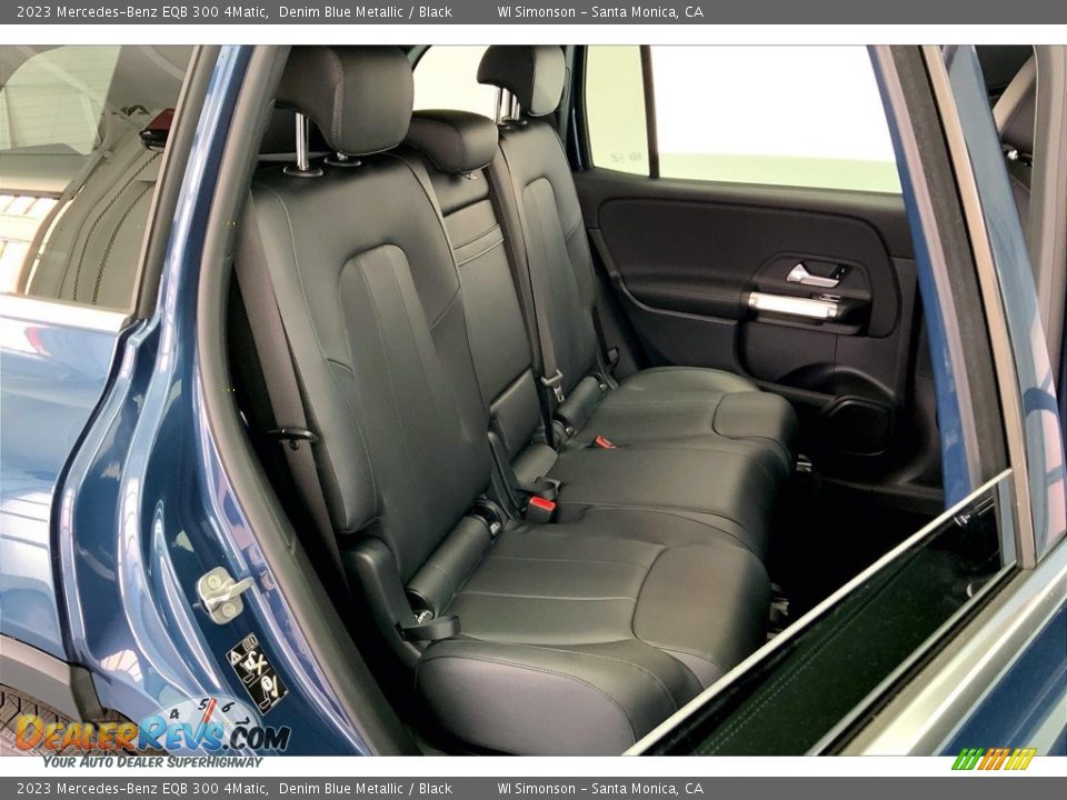 Rear Seat of 2023 Mercedes-Benz EQB 300 4Matic Photo #19