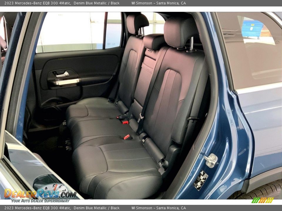 Rear Seat of 2023 Mercedes-Benz EQB 300 4Matic Photo #20