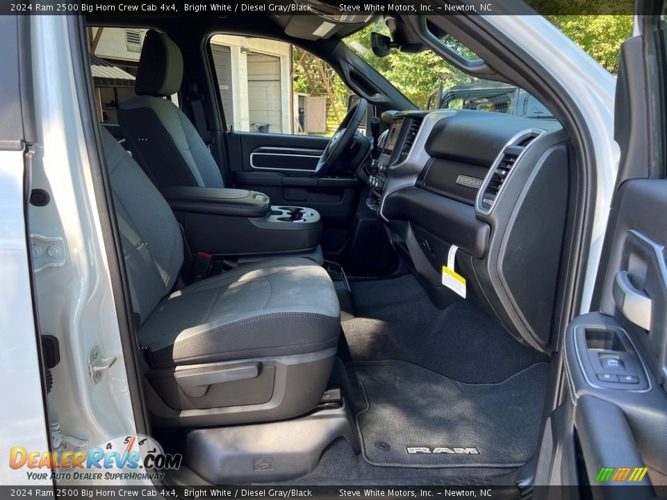 Front Seat of 2024 Ram 2500 Big Horn Crew Cab 4x4 Photo #18