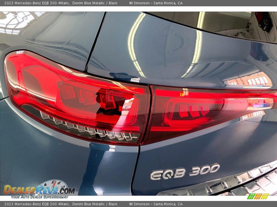 2023 Mercedes-Benz EQB 300 4Matic Denim Blue Metallic / Black Photo #28