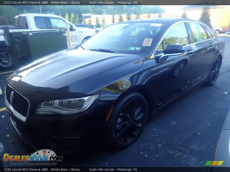 2020 Lincoln MKZ Reserve AWD Infinite Black / Ebony Photo #1