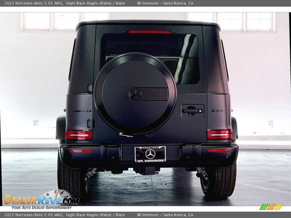 2023 Mercedes-Benz G 63 AMG Night Black Magno (Matte) / Black Photo #3