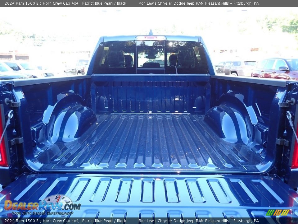 2024 Ram 1500 Big Horn Crew Cab 4x4 Patriot Blue Pearl / Black Photo #6