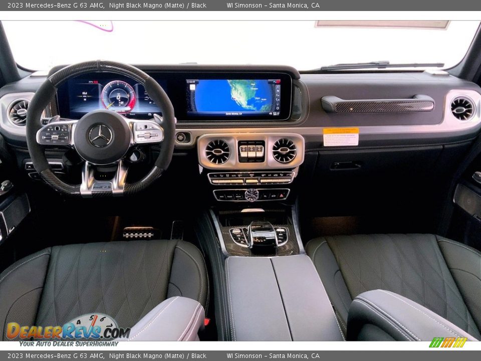 Black Interior - 2023 Mercedes-Benz G 63 AMG Photo #6