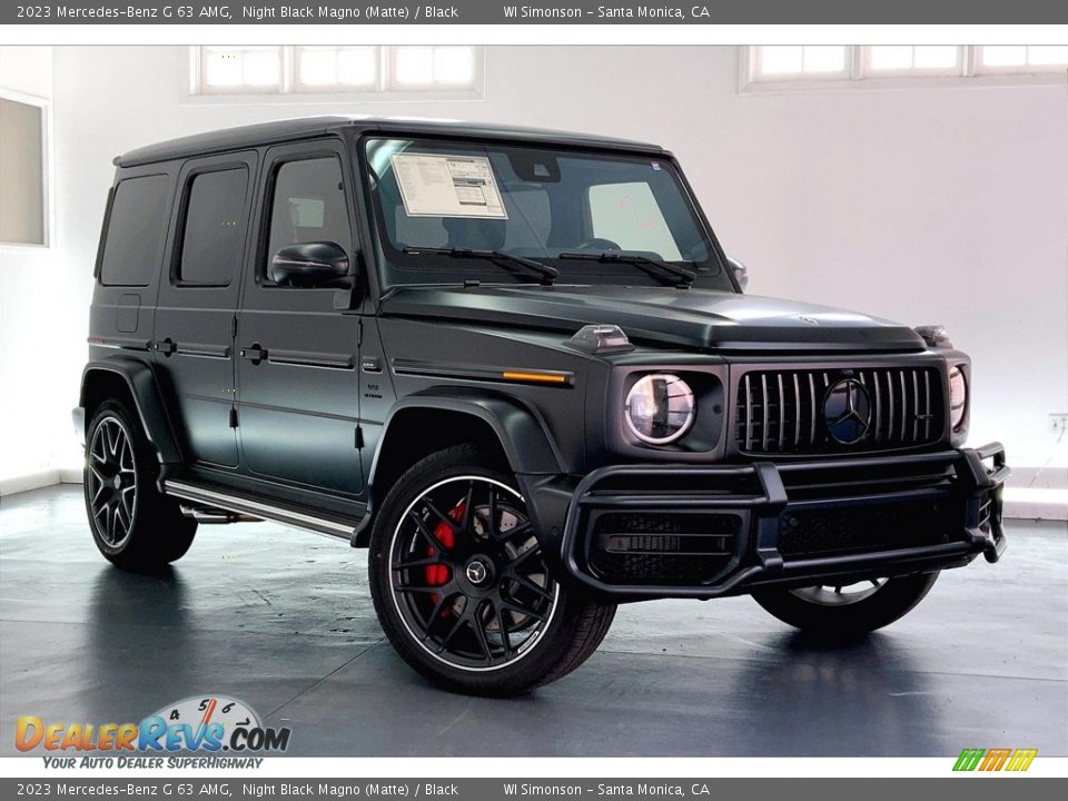 Front 3/4 View of 2023 Mercedes-Benz G 63 AMG Photo #12