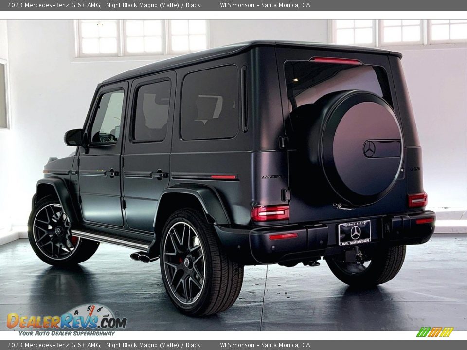 2023 Mercedes-Benz G 63 AMG Night Black Magno (Matte) / Black Photo #2