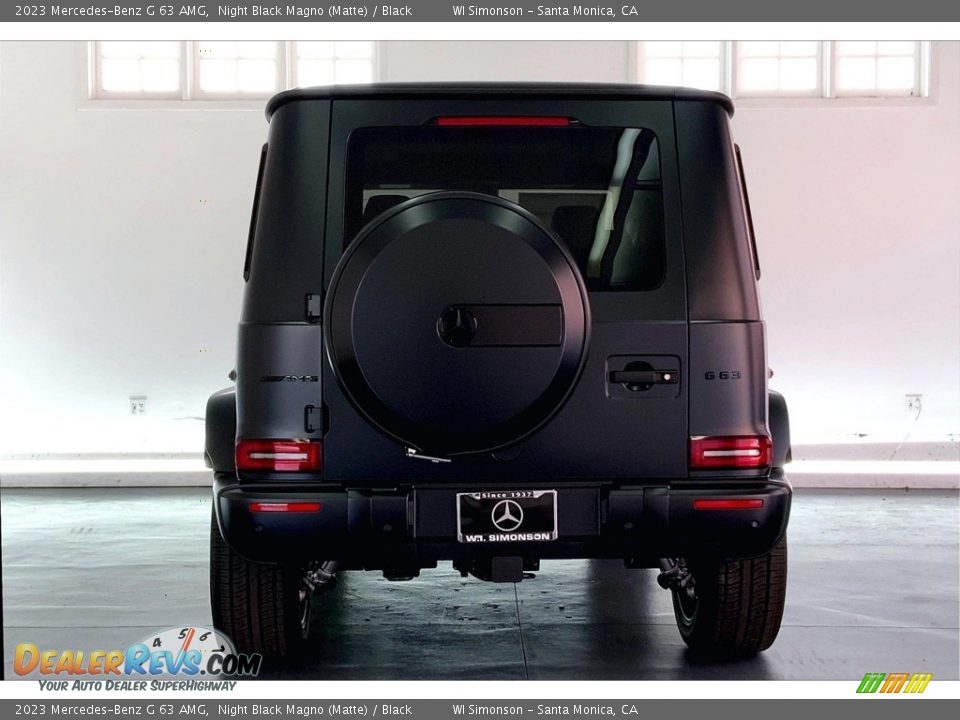 2023 Mercedes-Benz G 63 AMG Night Black Magno (Matte) / Black Photo #3