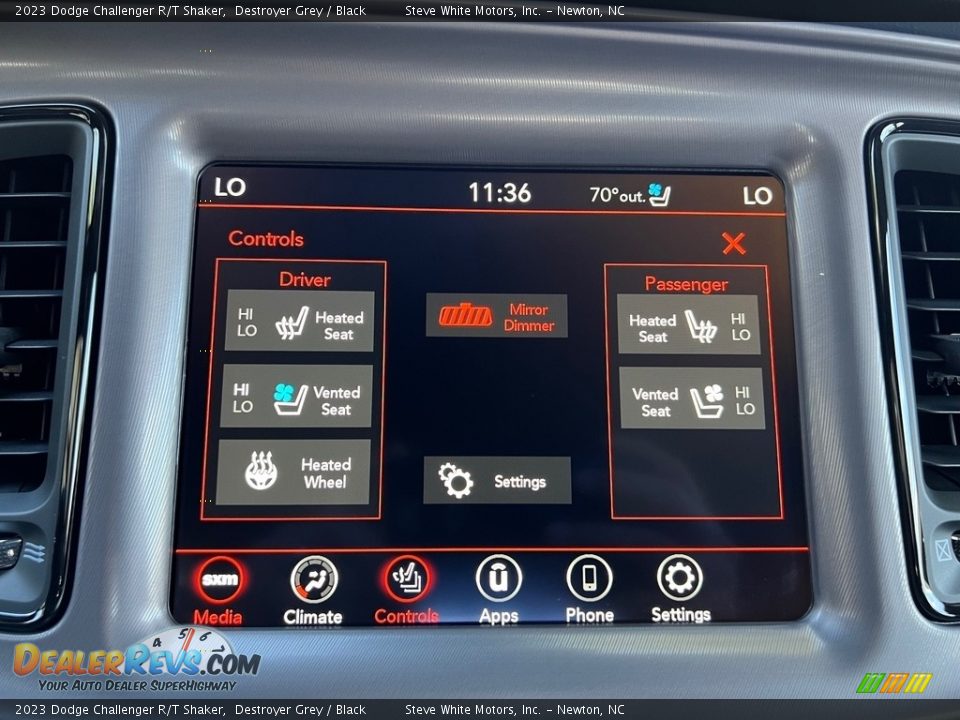 Controls of 2023 Dodge Challenger R/T Shaker Photo #20