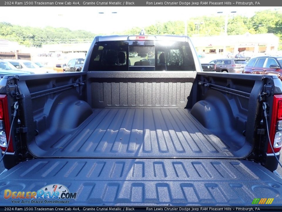 2024 Ram 1500 Tradesman Crew Cab 4x4 Granite Crystal Metallic / Black Photo #6