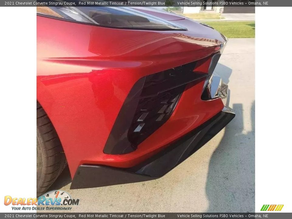 2021 Chevrolet Corvette Stingray Coupe Red Mist Metallic Tintcoat / Tension/Twilight Blue Photo #5