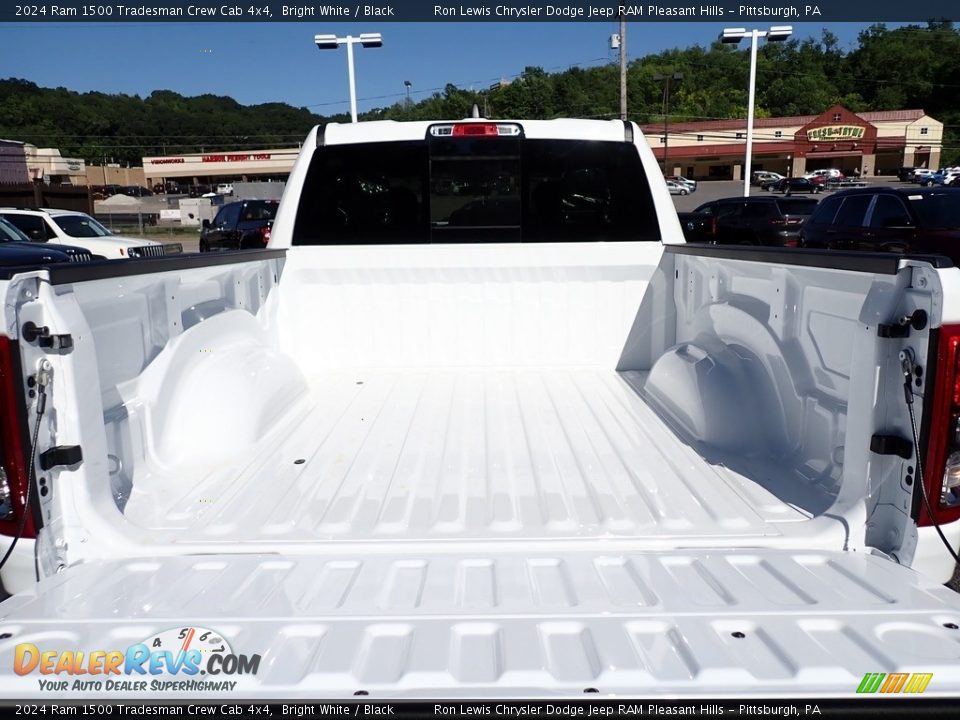 2024 Ram 1500 Tradesman Crew Cab 4x4 Bright White / Black Photo #5