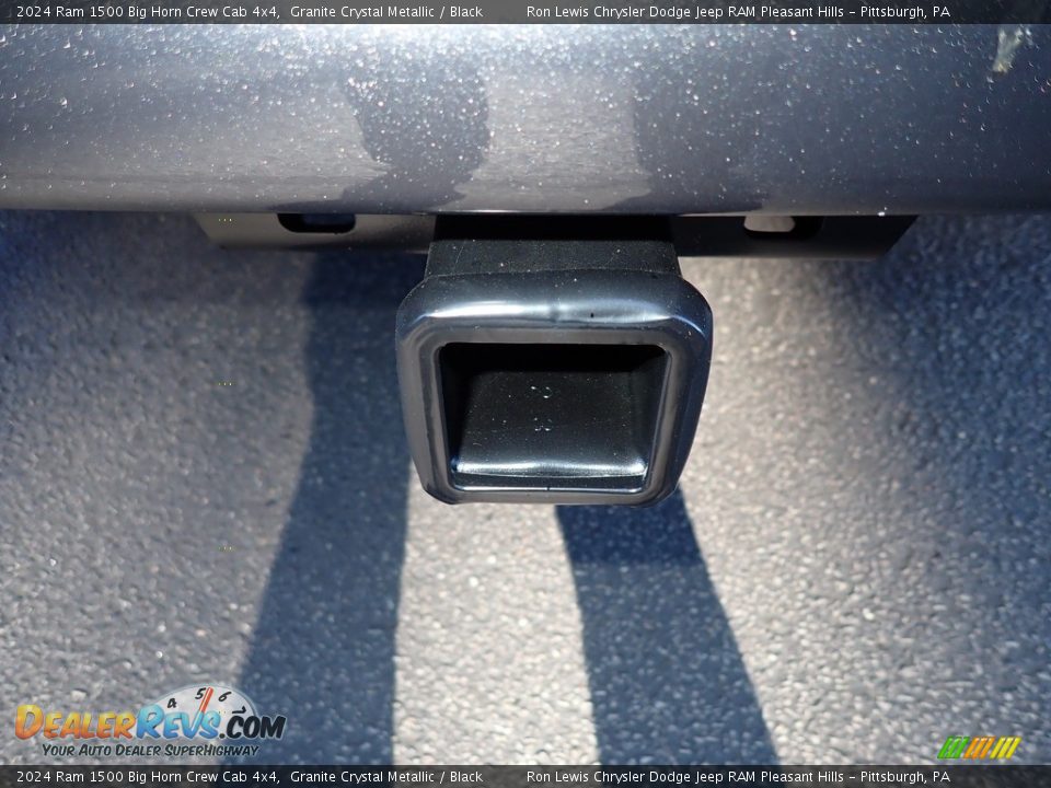 2024 Ram 1500 Big Horn Crew Cab 4x4 Granite Crystal Metallic / Black Photo #6