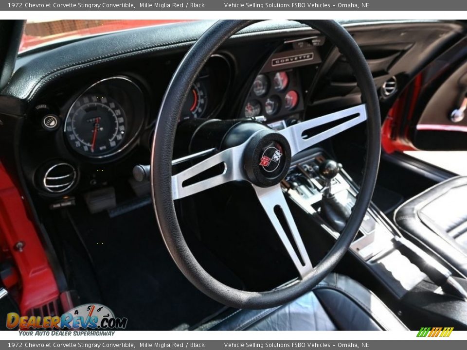 1972 Chevrolet Corvette Stingray Convertible Steering Wheel Photo #6