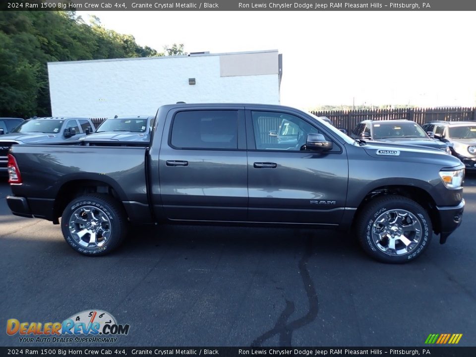 Granite Crystal Metallic 2024 Ram 1500 Big Horn Crew Cab 4x4 Photo #8