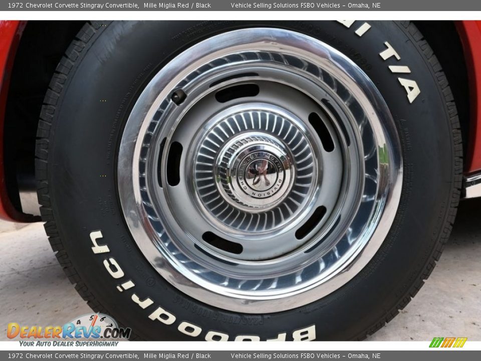 1972 Chevrolet Corvette Stingray Convertible Wheel Photo #28