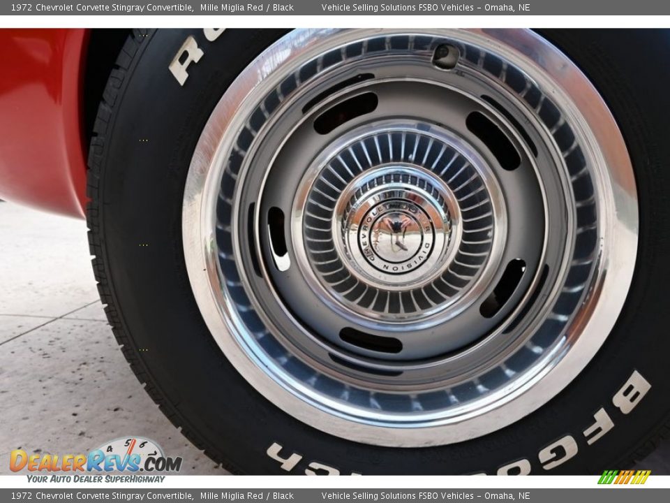 1972 Chevrolet Corvette Stingray Convertible Wheel Photo #30