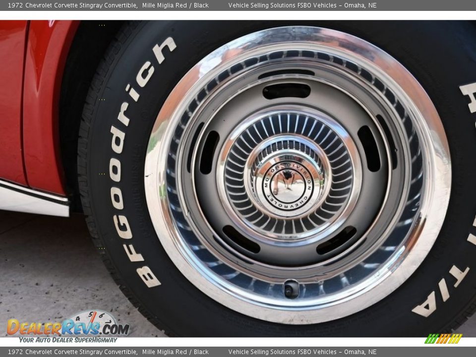 1972 Chevrolet Corvette Stingray Convertible Wheel Photo #31