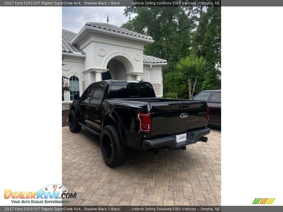 2017 Ford F150 SVT Raptor SuperCrew 4x4 Shadow Black / Black Photo #2