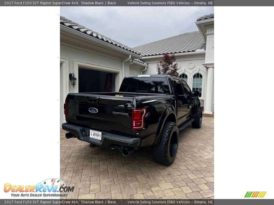 2017 Ford F150 SVT Raptor SuperCrew 4x4 Shadow Black / Black Photo #3