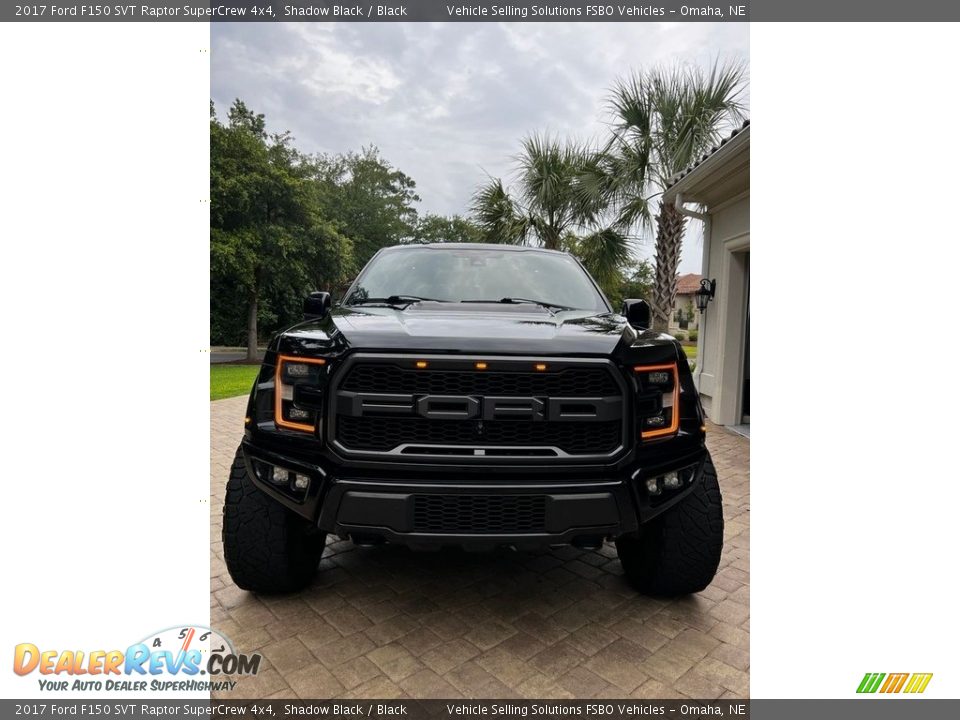 2017 Ford F150 SVT Raptor SuperCrew 4x4 Shadow Black / Black Photo #10