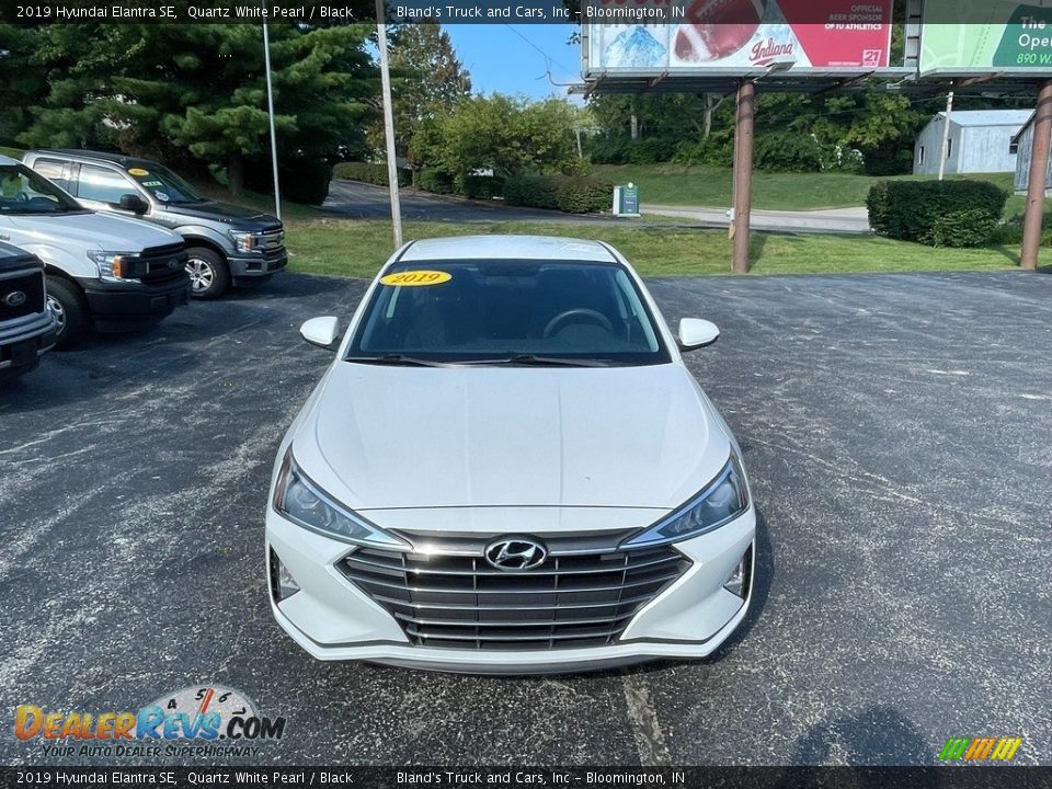 2019 Hyundai Elantra SE Quartz White Pearl / Black Photo #8