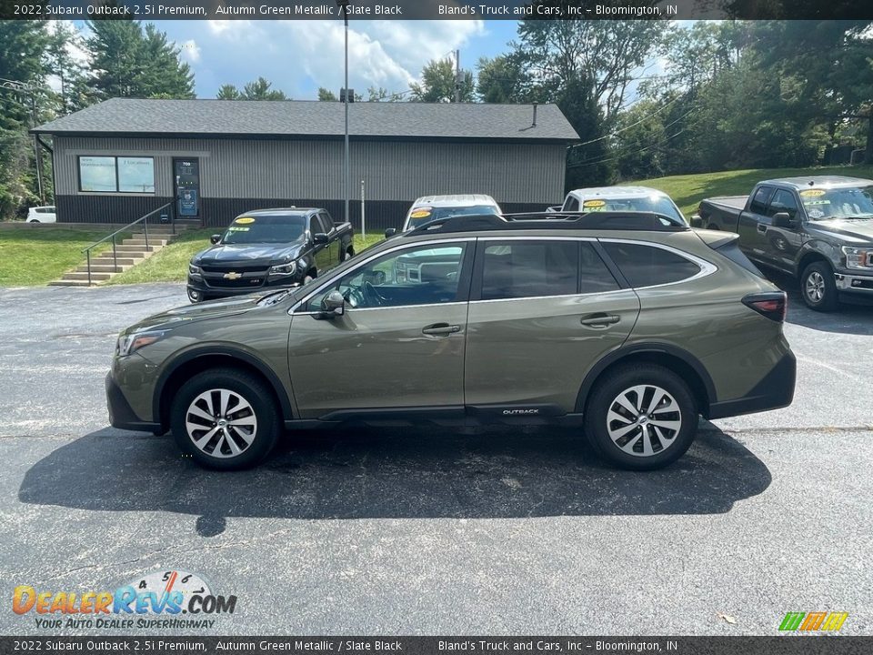 2022 Subaru Outback 2.5i Premium Autumn Green Metallic / Slate Black Photo #1