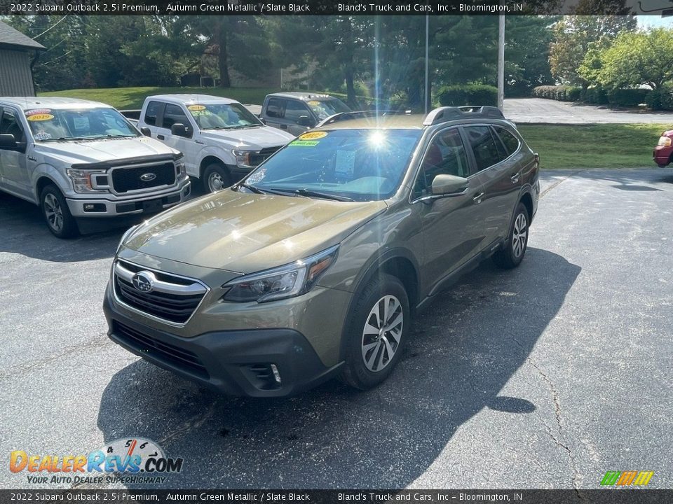 2022 Subaru Outback 2.5i Premium Autumn Green Metallic / Slate Black Photo #2