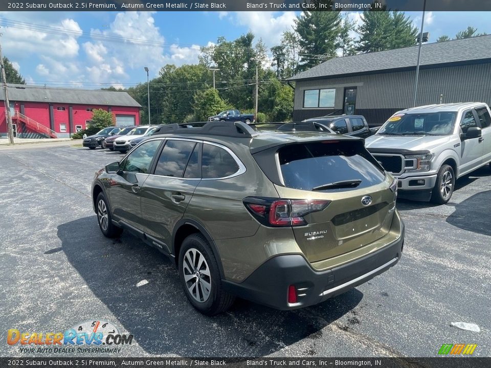 2022 Subaru Outback 2.5i Premium Autumn Green Metallic / Slate Black Photo #3