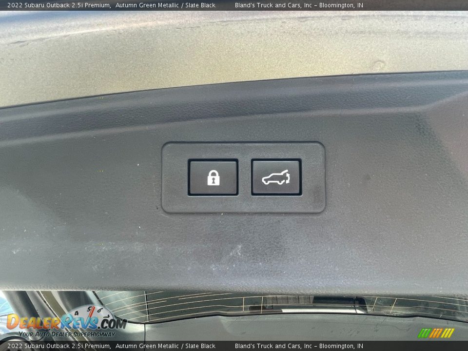 2022 Subaru Outback 2.5i Premium Autumn Green Metallic / Slate Black Photo #6