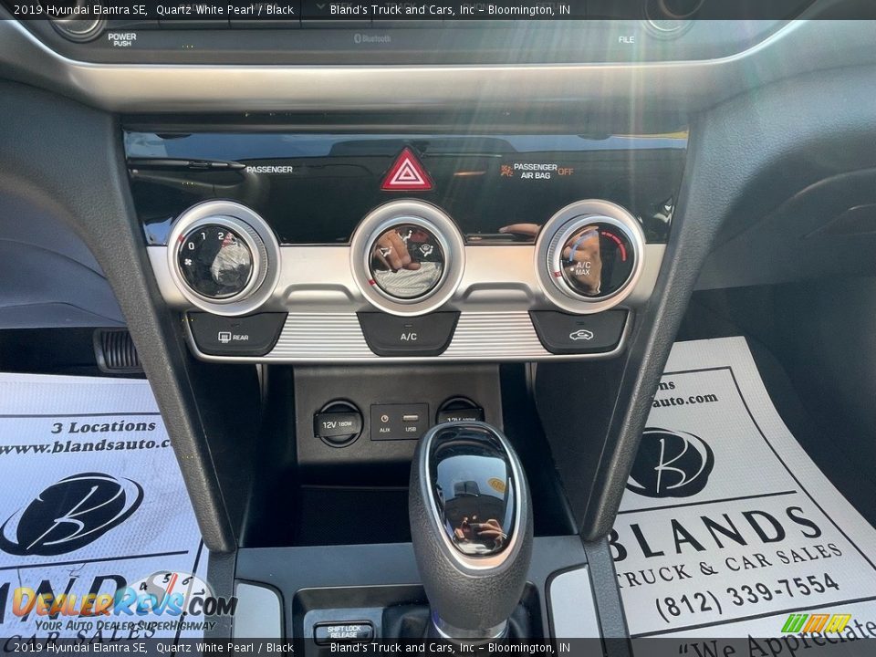 2019 Hyundai Elantra SE Quartz White Pearl / Black Photo #28