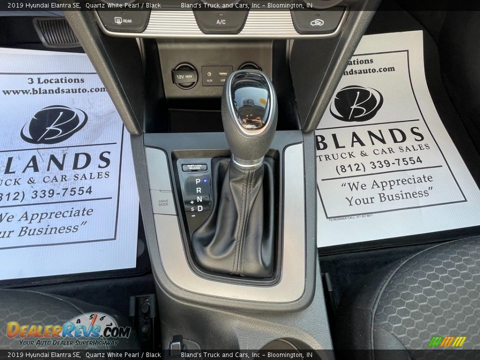 2019 Hyundai Elantra SE Quartz White Pearl / Black Photo #29