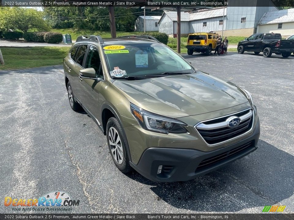 2022 Subaru Outback 2.5i Premium Autumn Green Metallic / Slate Black Photo #8